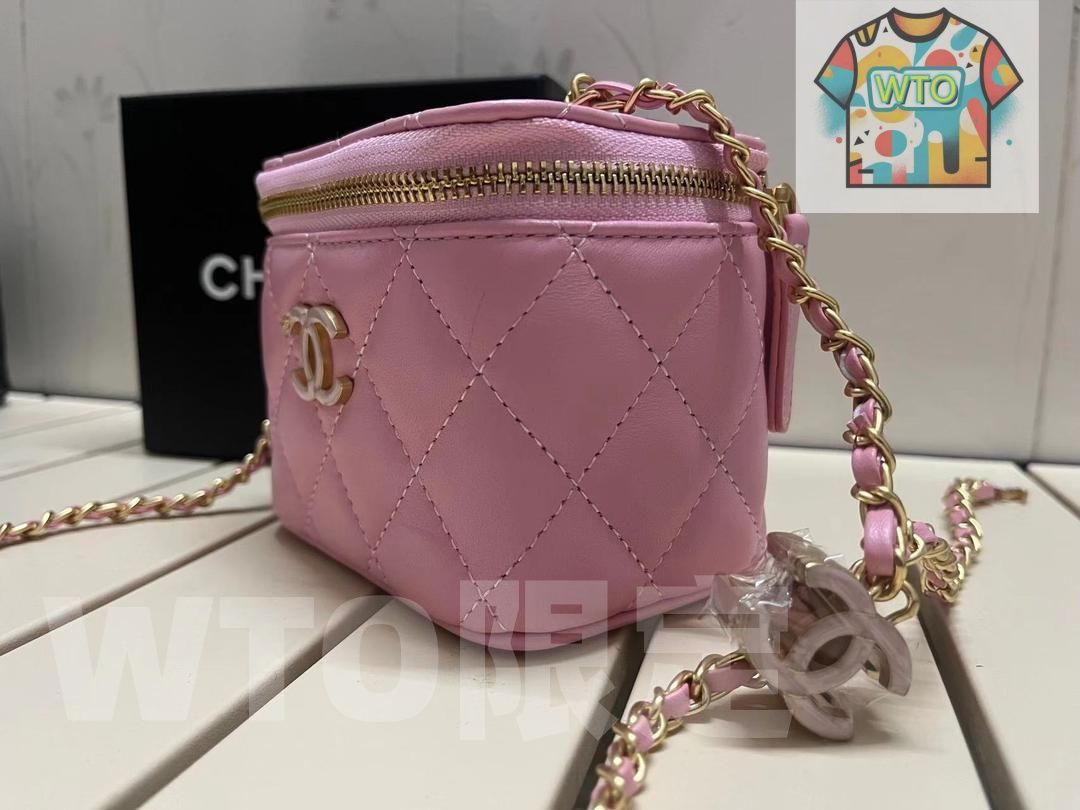 chanle 小型高見えの化粧ポーチ｜