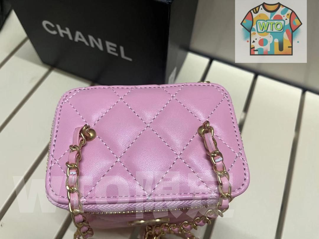 chanle 小型高見えの化粧ポーチ｜