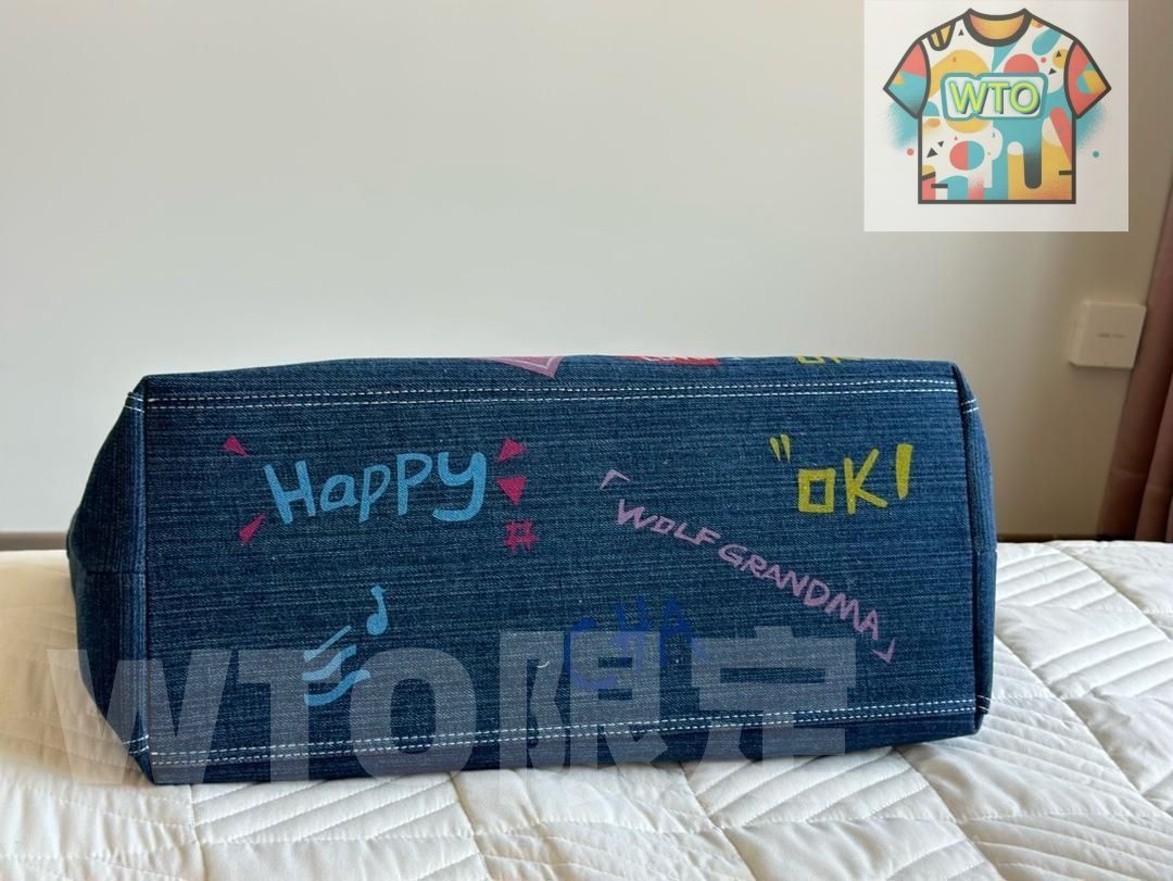 CHANELシャネルのスター同款デニム大サイズショルダーバッグ｜ ｜