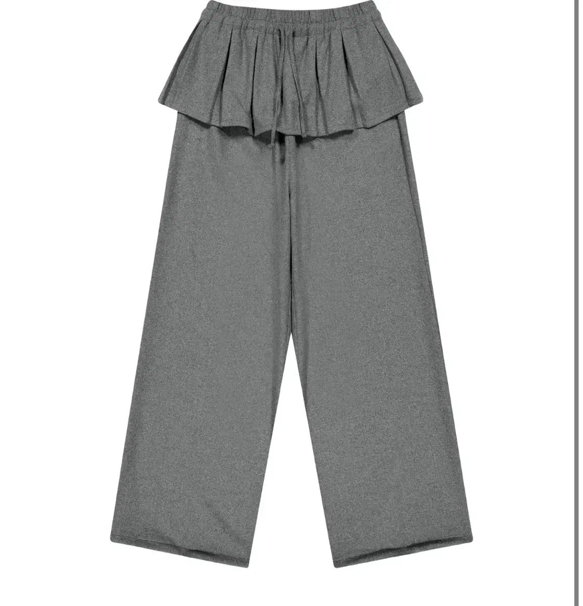 コイセイオ ウール プリーツ パンツ グレー 2