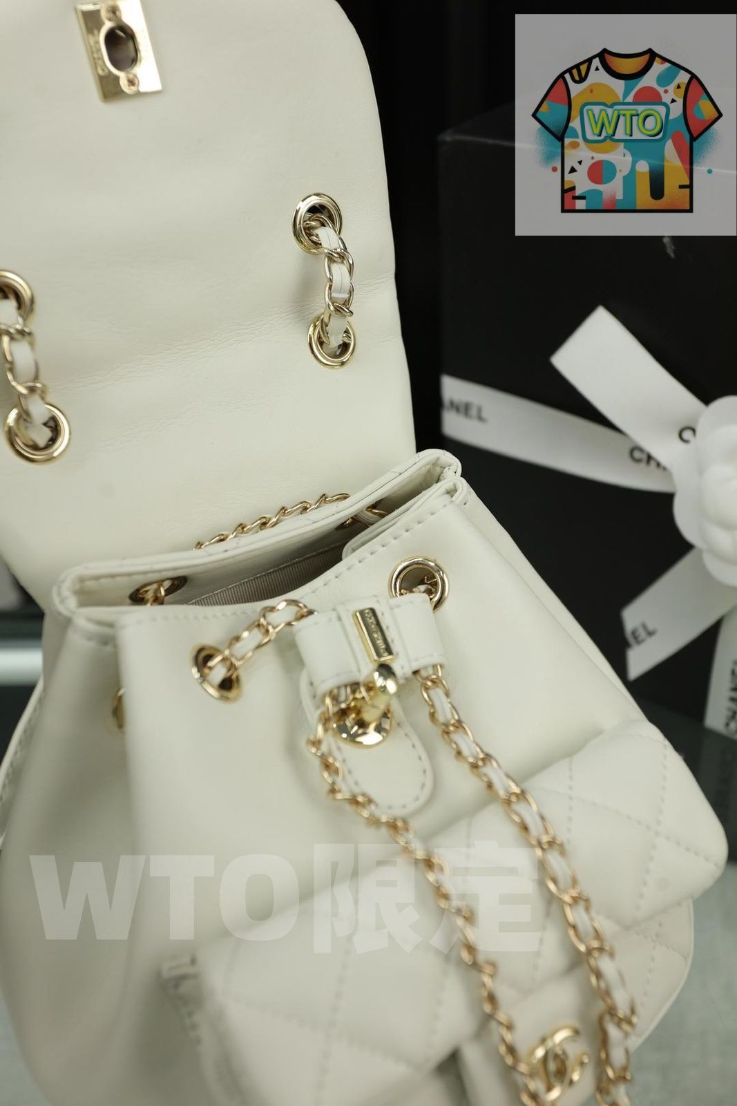 chanle リュックサックで