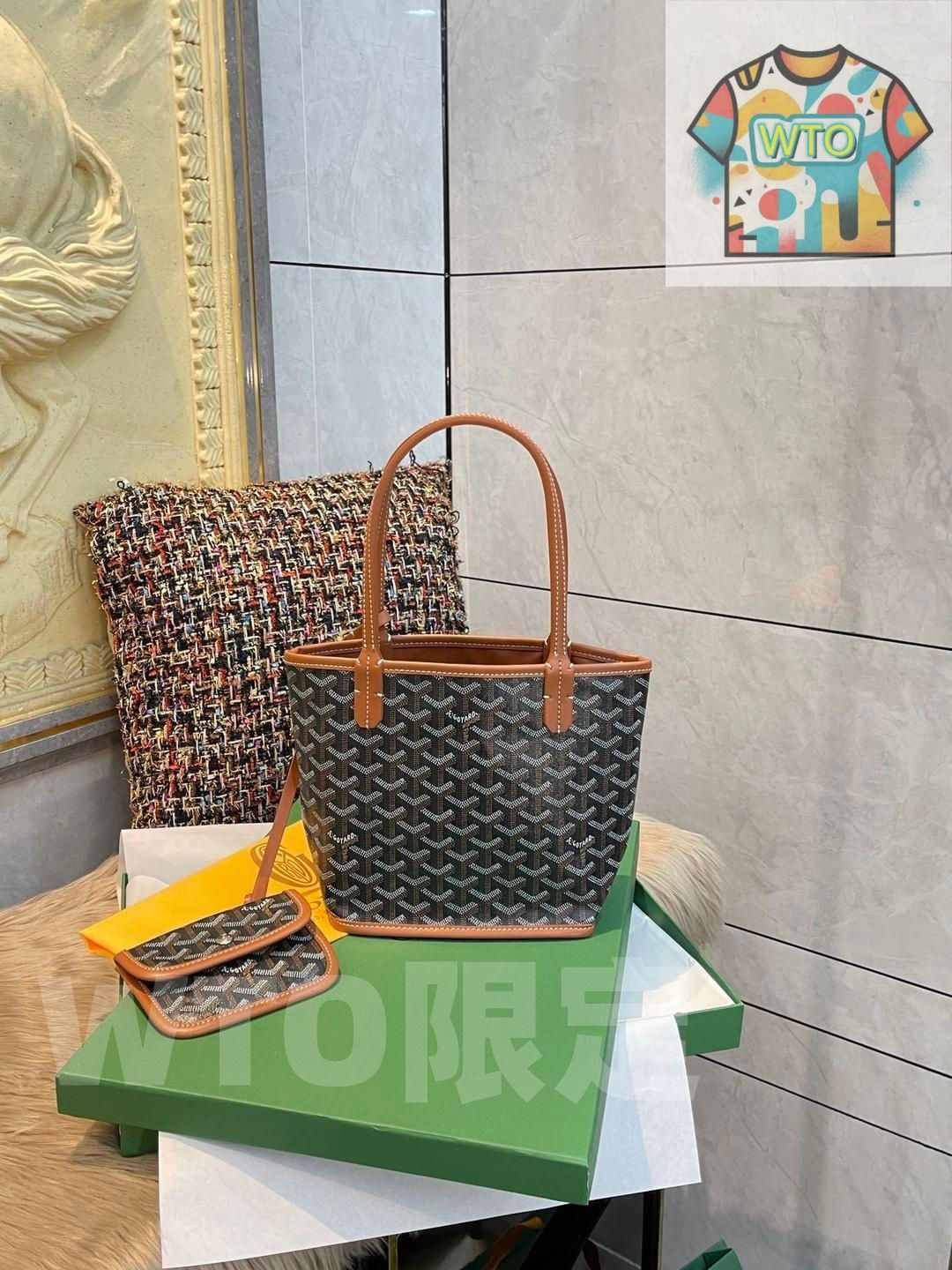 Goyard mini トートバッグ ハンドバッグ