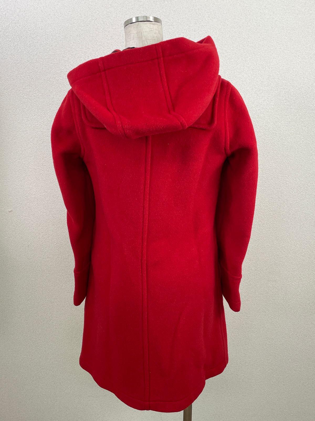 美品】LONDON Tradition＊英国製 ダッフルコート 36 赤 ウール70