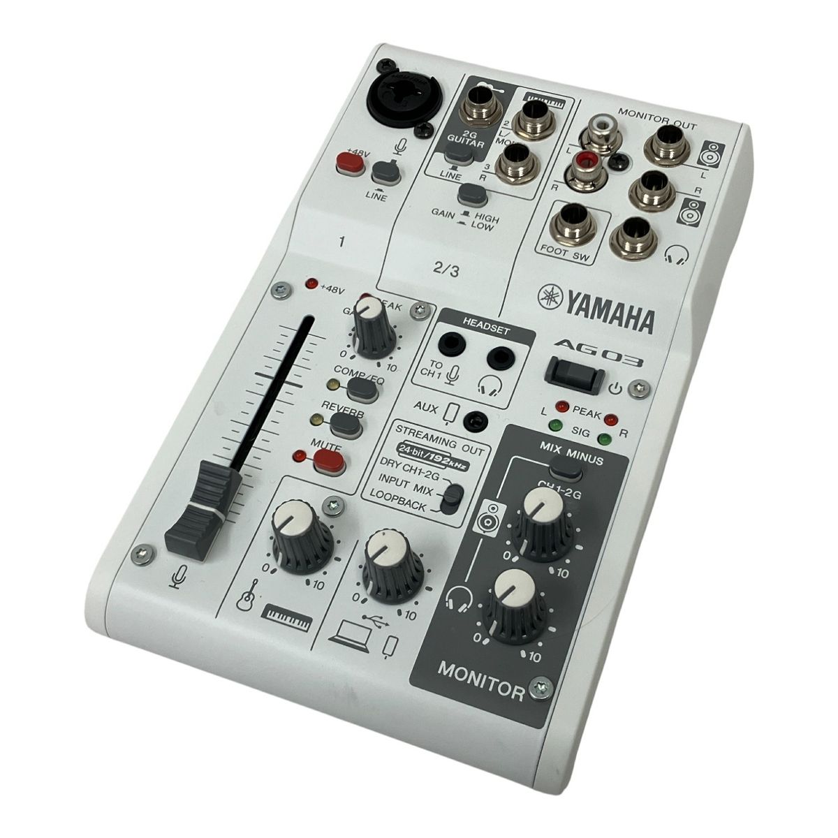 YAMAHA AG 03 MK 2 ヤマハ ライブストリーミングミキサー 3 ch 音響機器
