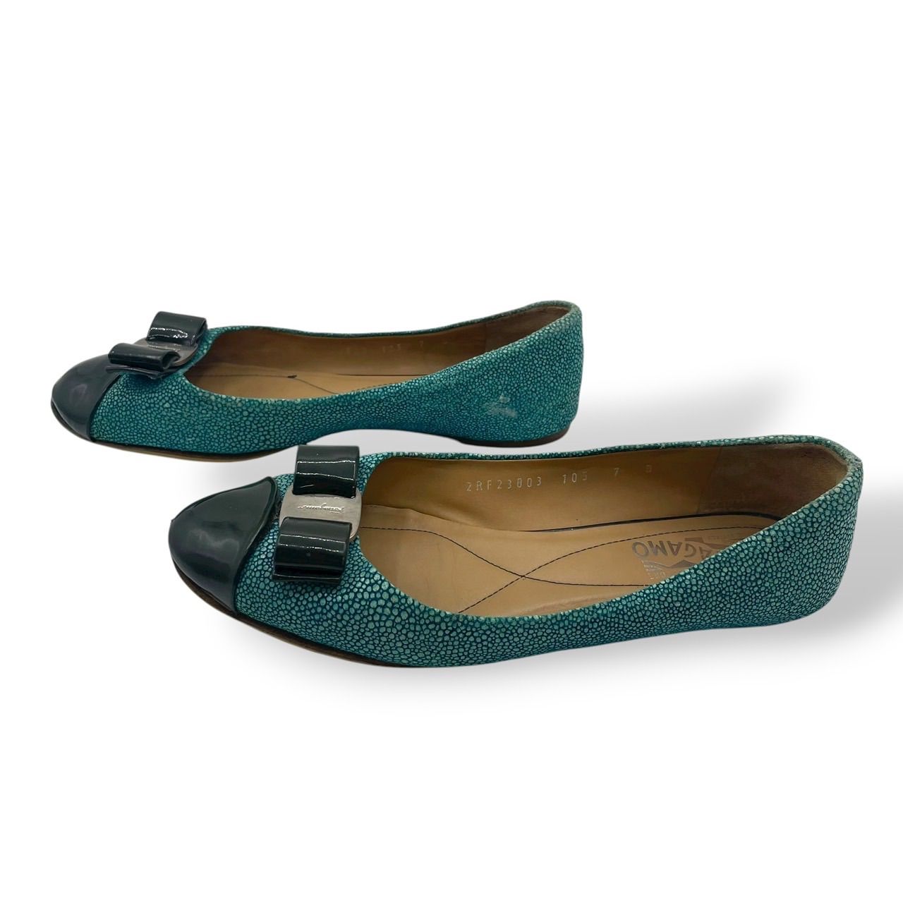 良品 Salvatore Ferragamo サルヴァトーレフェラガモ フラットシューズ