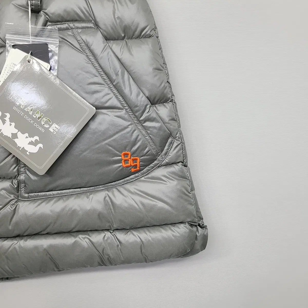 パーリーゲイツ ダウン ゴルフ スカート カーキグレー 2