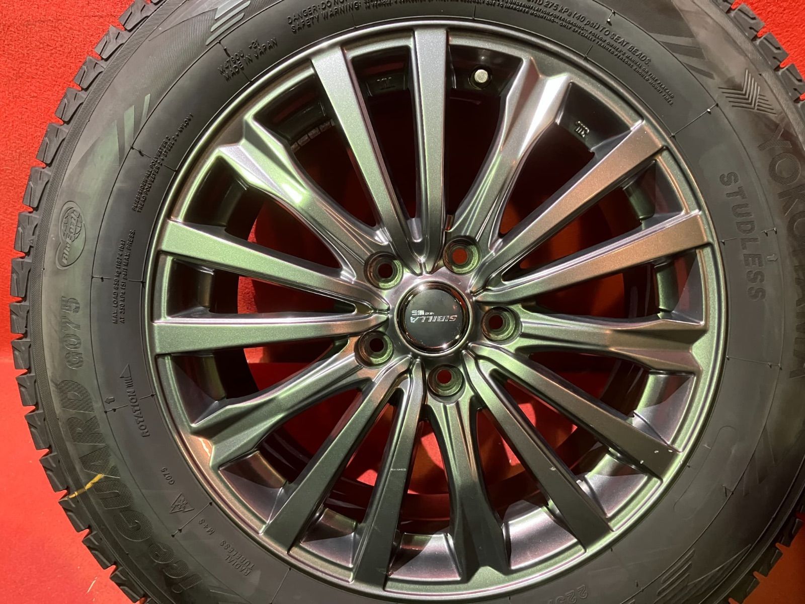 スタッドレスタイヤホイールセット