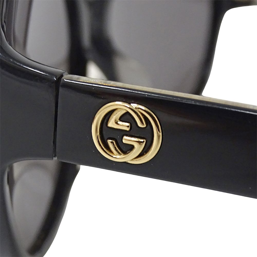  グッチ GUCCI サングラス レディース ブランド ブラック サイズ61 17 130 おしゃれ かっこいい おでかけ サングラス 小物