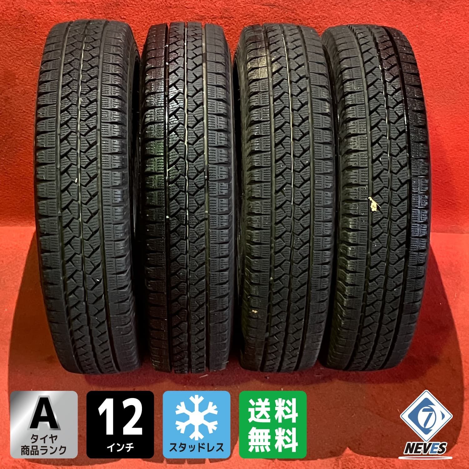 スタッドレスタイヤ 145 R 12 6 P VL 1 4本SET