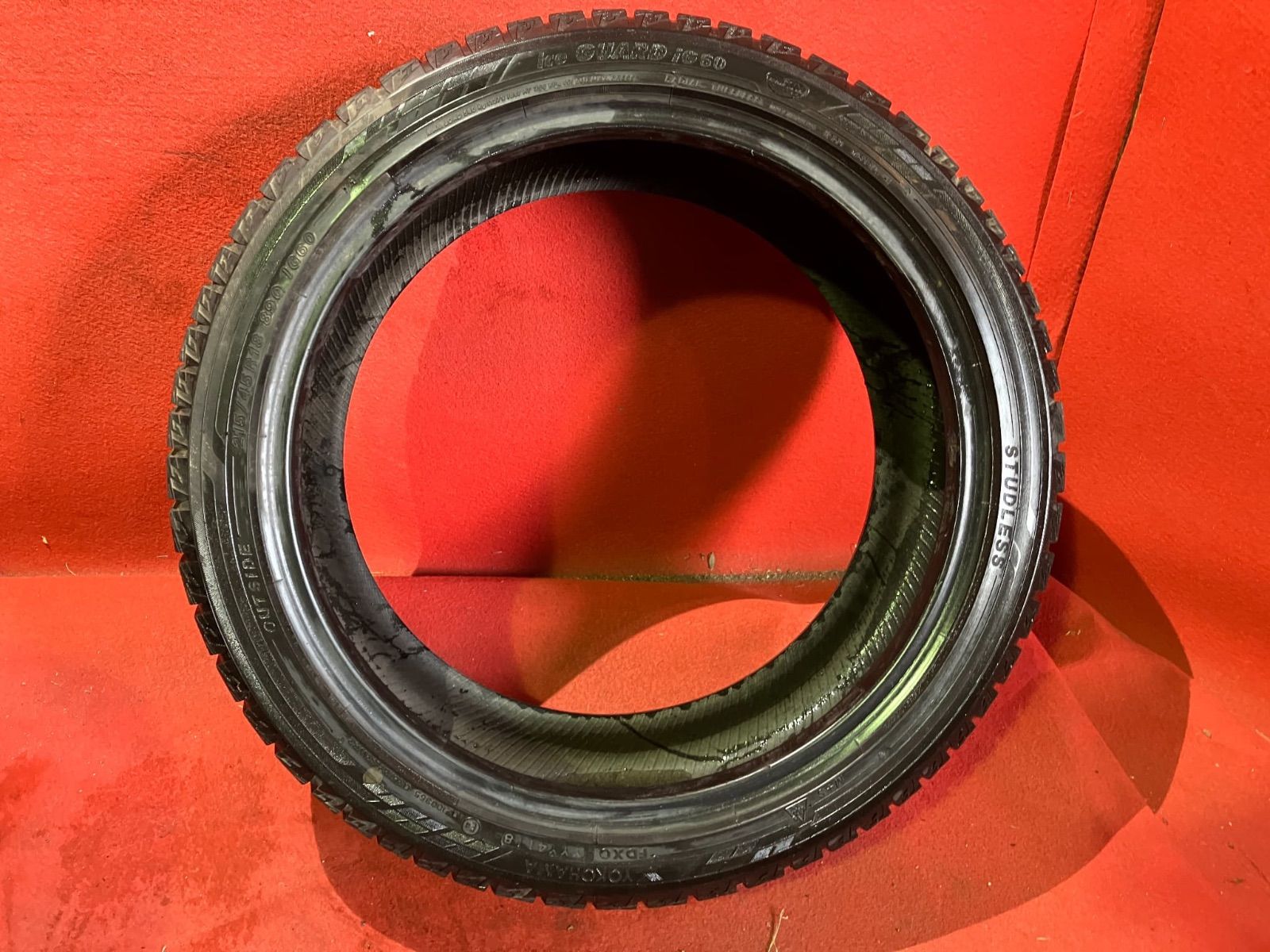  スタッドレスタイヤ 215 45 R 18 IG 60 4本SET 18インチ スタッドレス