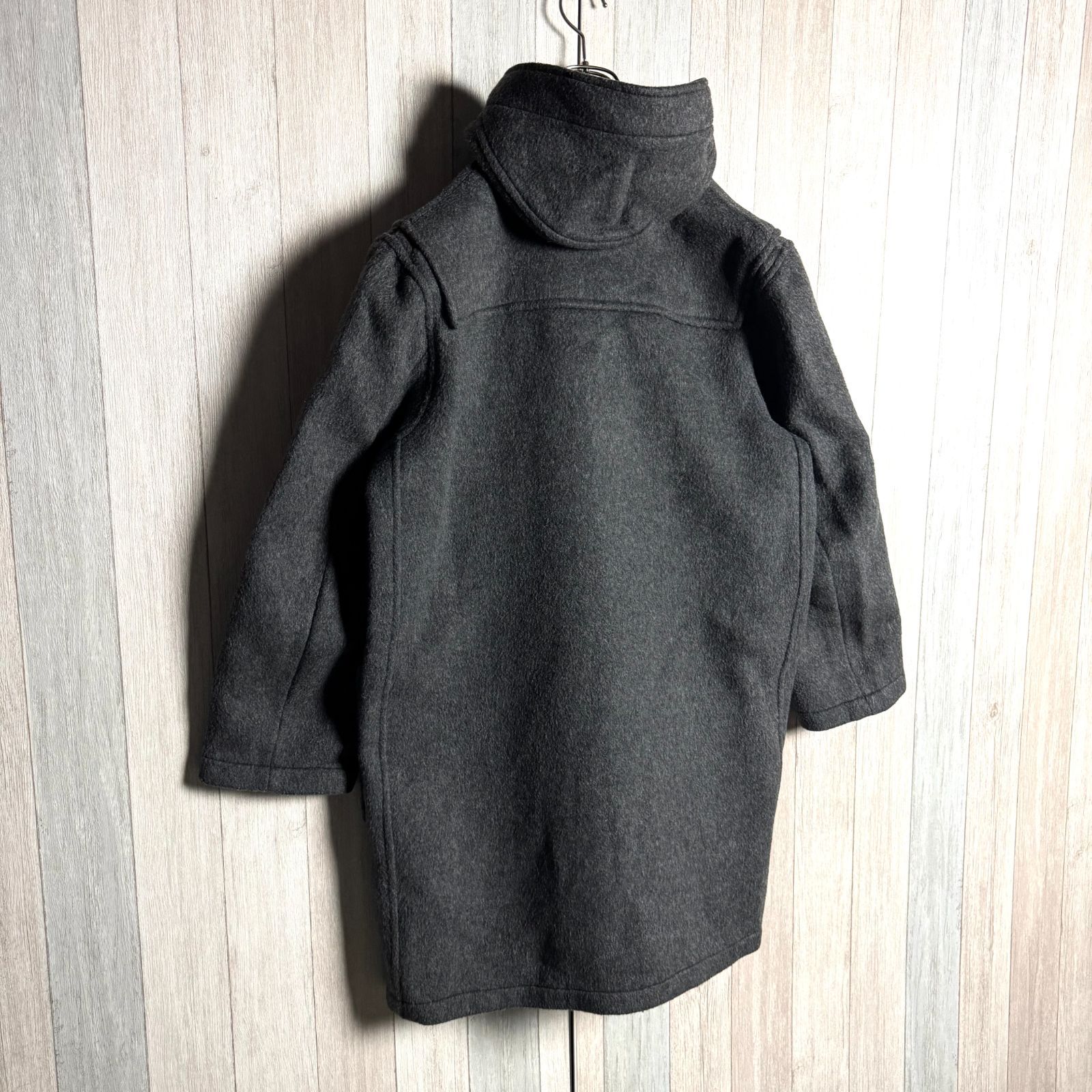 70s 英国製 gloverall グローバーオール ダッフルコート グレー 38 ODELLYA_COM