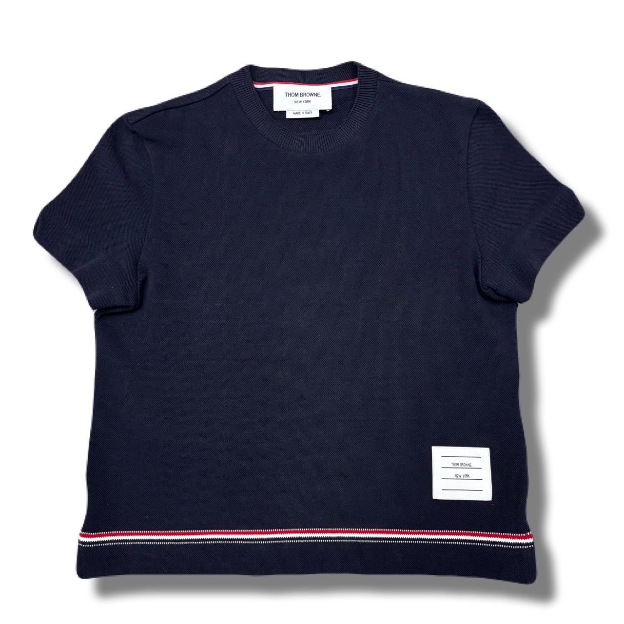 THOM BROWNE トムブラウン 半袖Tシャツ FJS193A - メルカリ