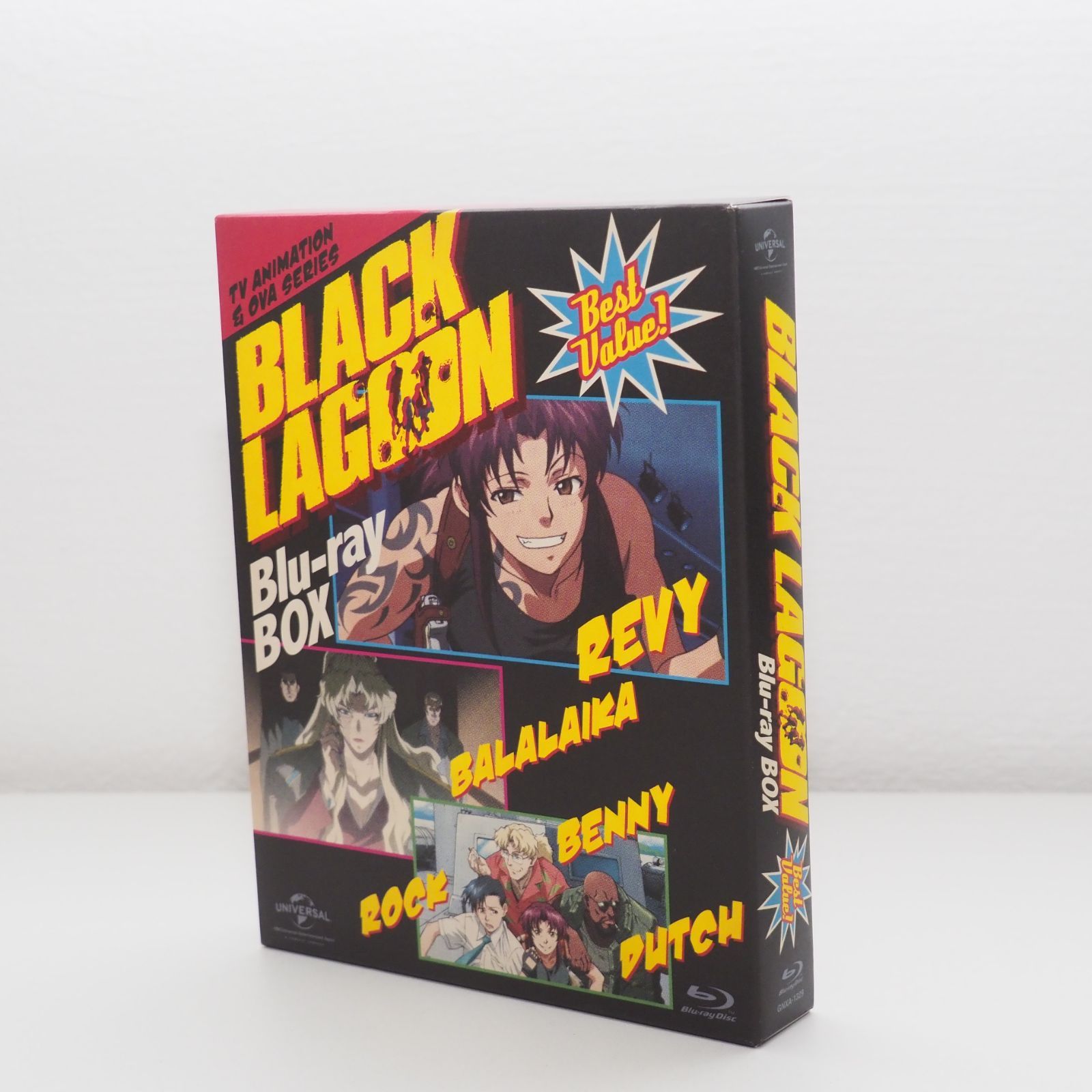 BLACK LAGOON ブラックラグーン Blu-ray BOX ブルーレイ ボックス ストーリーブック 付き