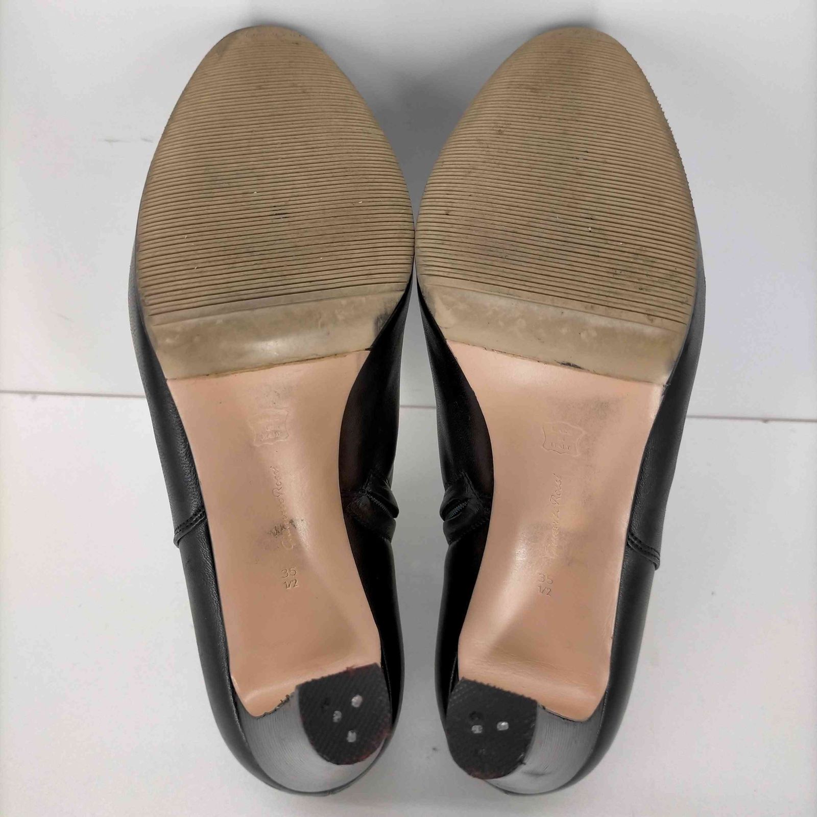 ジャンビトロッシGianvito Rossiレース ブラック ハイヒール ジャンビトロッシGianvito Rossiレース ブラック ハイヒール