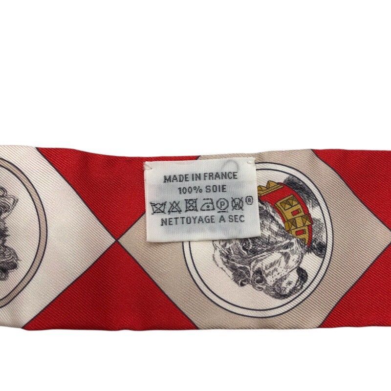  エルメス HERMES ツイリー Colliers et Chiens シルク レディース スカーフ その他 小物