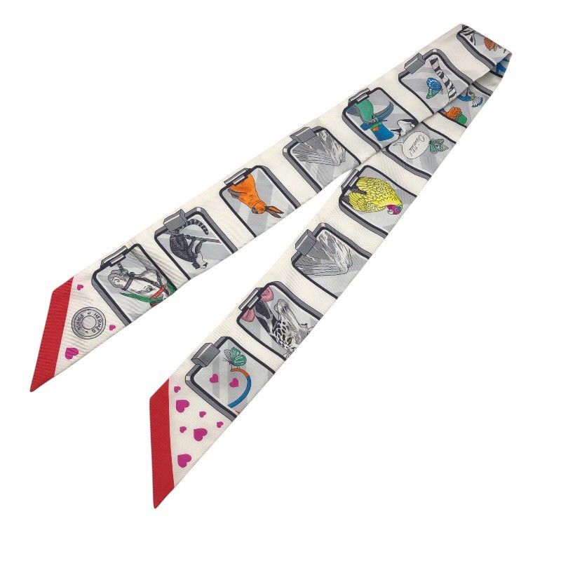 エルメス HERMES ツイリー HERMES STORY シルク レディース スカーフ