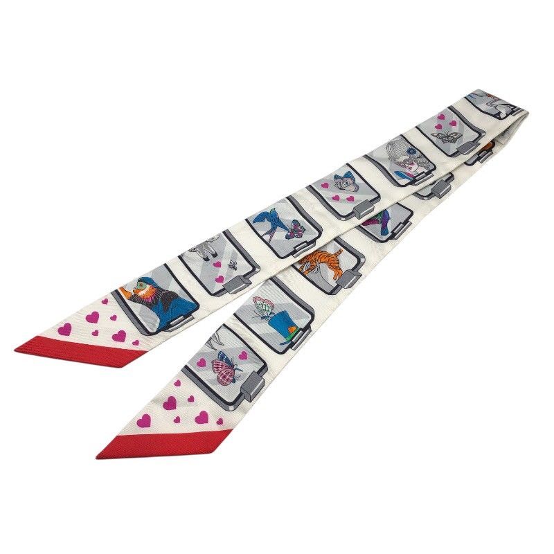 エルメス HERMES ツイリー STORY シルク レディース スカーフ