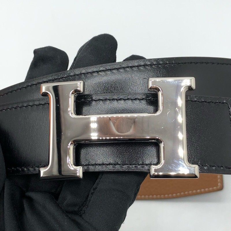 エルメス HERMES コンスタンスベルト 85㎝ P刻 ボックスカーフ トゴ ユニセックス ベルト