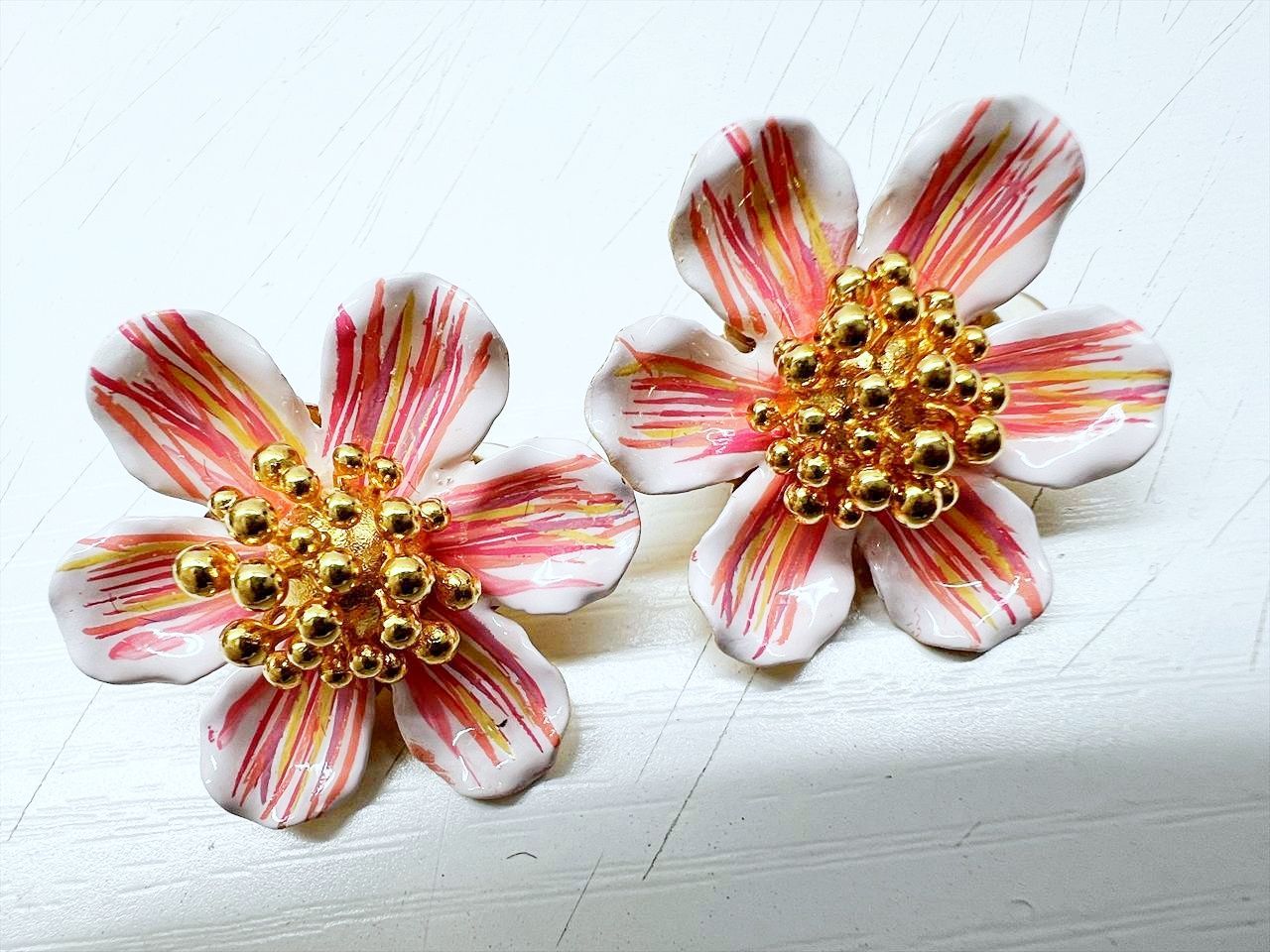 DOLCE-GABBANA ドルチェ＆ガッバーナ ドルガバ フラワー イヤリング