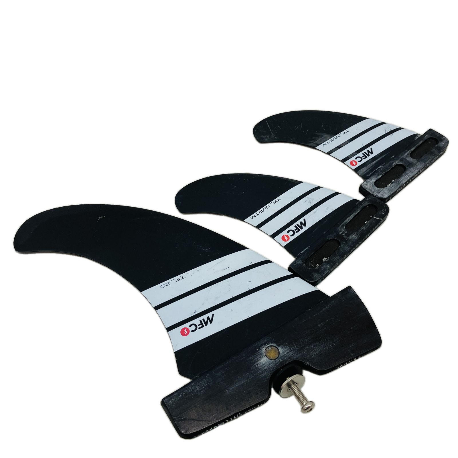 MFC TF フィン3点セット センター サイド 20cm 12cm マリンスポーツ ジャンク C10622143