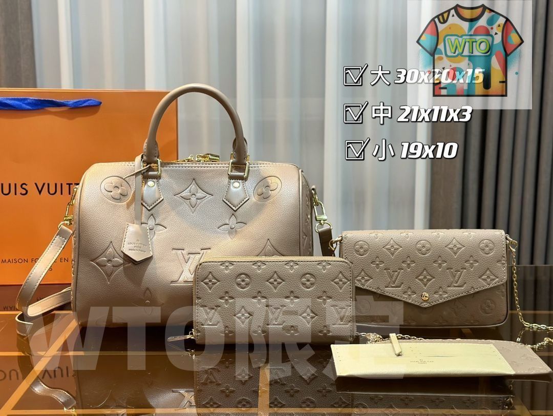 即 です LOUIS VUITTON ルイヴィトン ショルダーバッグ ハンドバッグ 財布 3点セット｜ ｜ --WTO輸入3