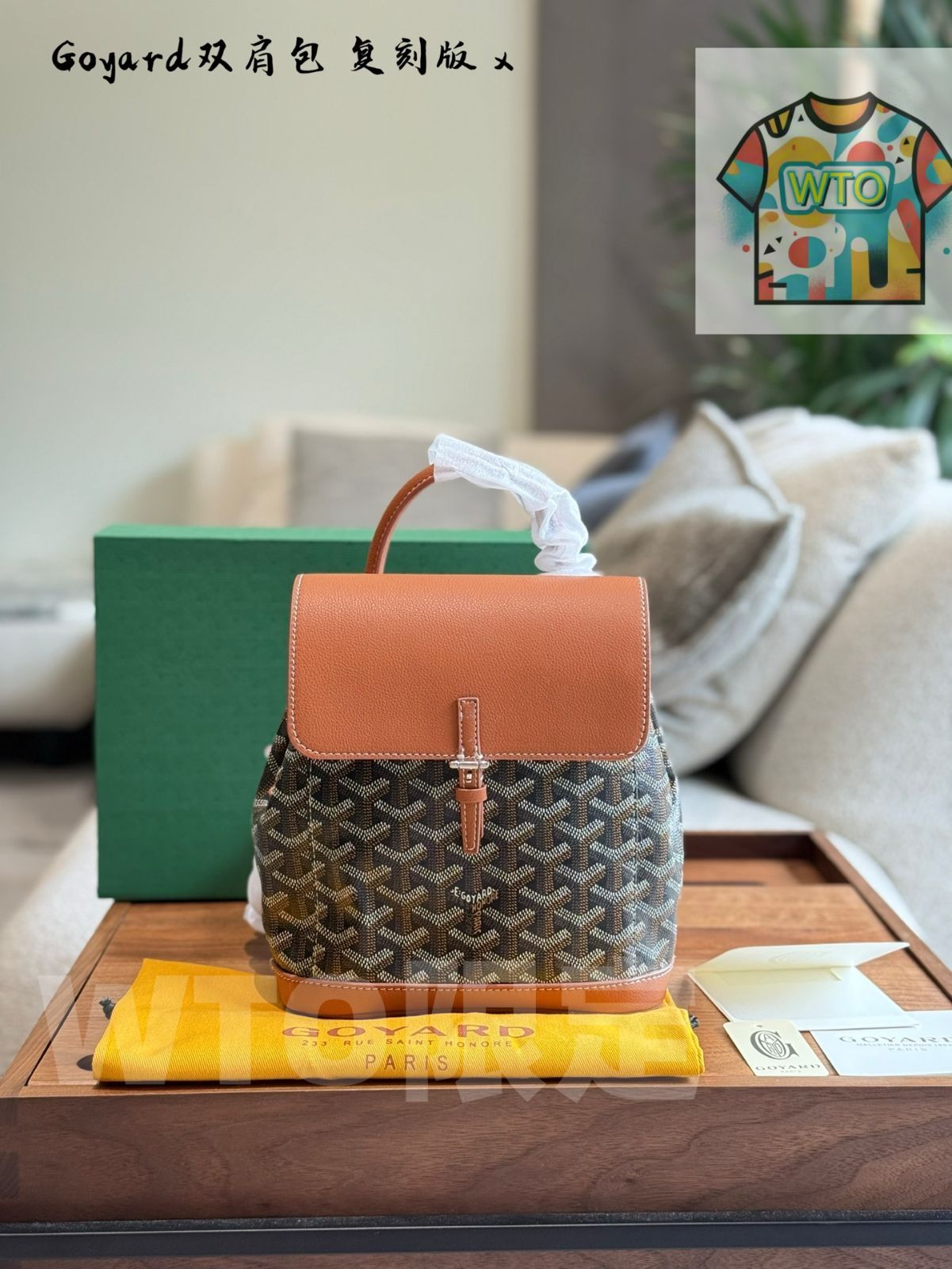 今日 Goyard Alpin mini リュックサック-WTO輸入1