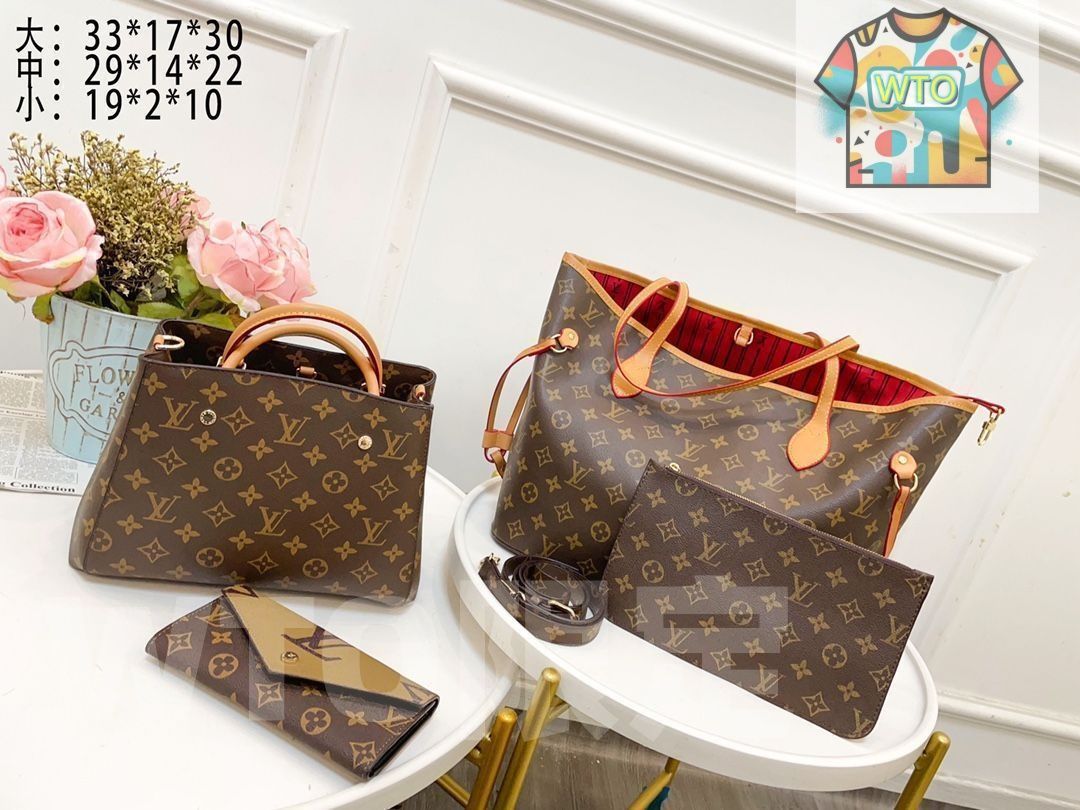 LOUIS VUITTON ルイヴィトン ハンドバッグ トートバッグ 財布 3点セット| | --WTO輸入3