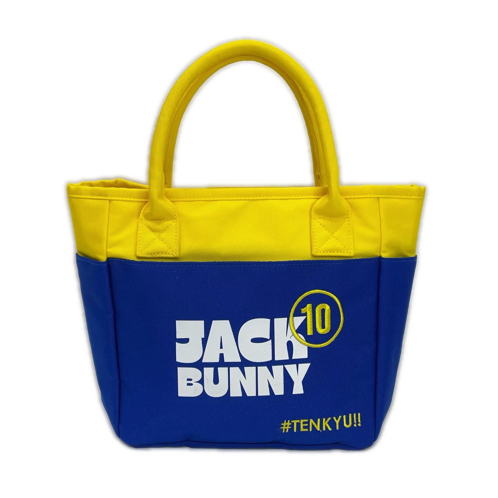 中古 ジャックバニー Jack Bunny!! カートバッグ ブルー×イエロー