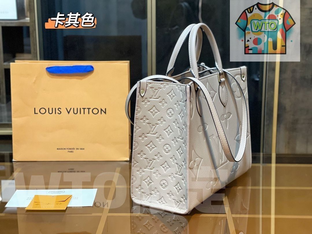  状態良 LOUIS VUITTON ルイヴィトン ショルダーバッグ ハンドバッグ 財布 3点セット オンザゴー MM｜ ｜ --WTO輸入3 ハンドバッグ バッグ