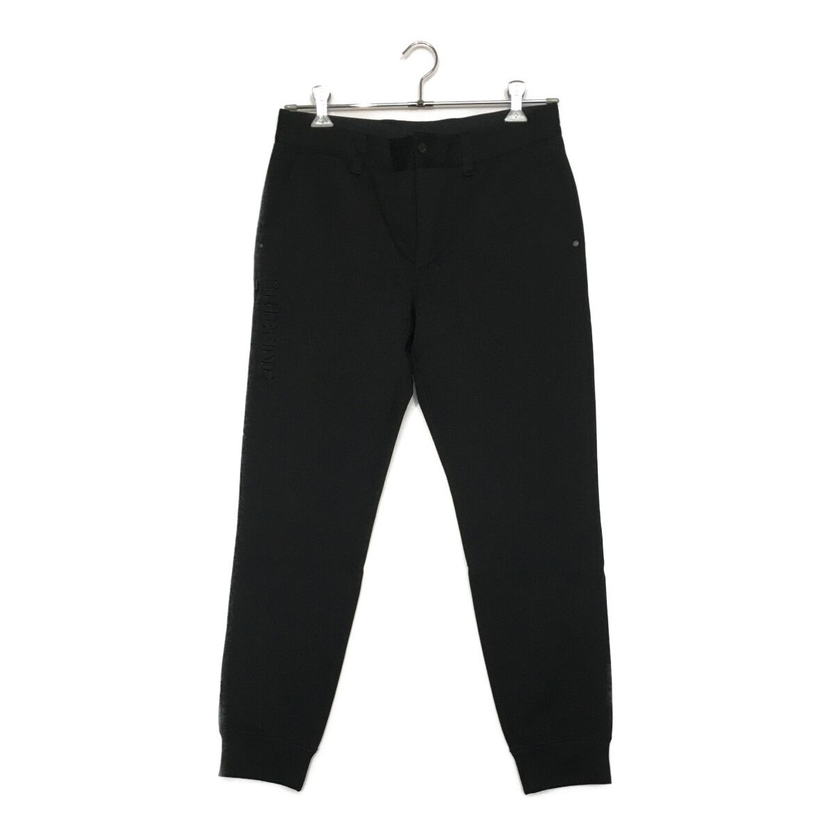 メンズ ブリーフィング BRIEFING ジョガーパンツ M ブラック 黒 秋冬 立体ロゴ