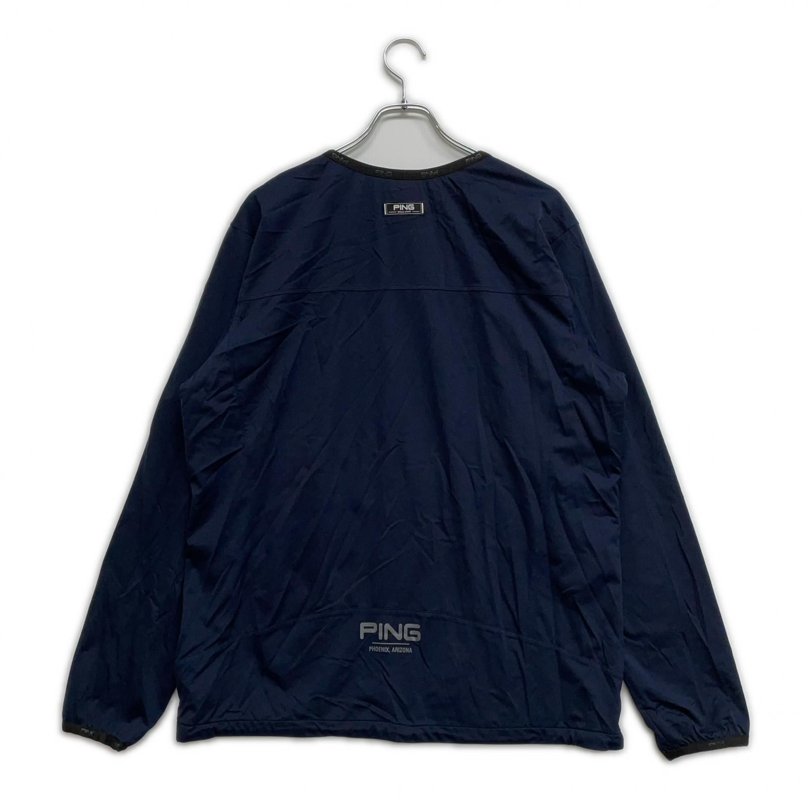 メンズ ピン PING スニードジャック LL 紺 ネイビー メッシュ裏地