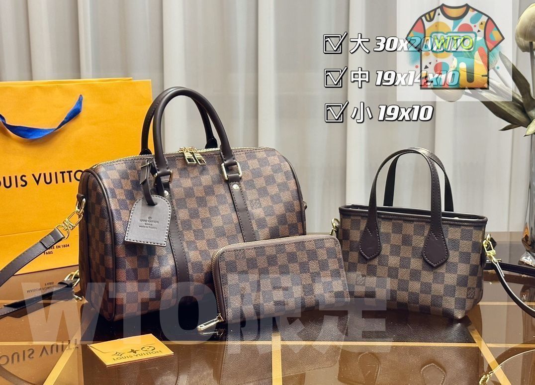 LOUIS VUITTON ルイヴィトン トートバッグ ショルダーバッグ 財布 3点セット｜ ｜ --WTO輸入3