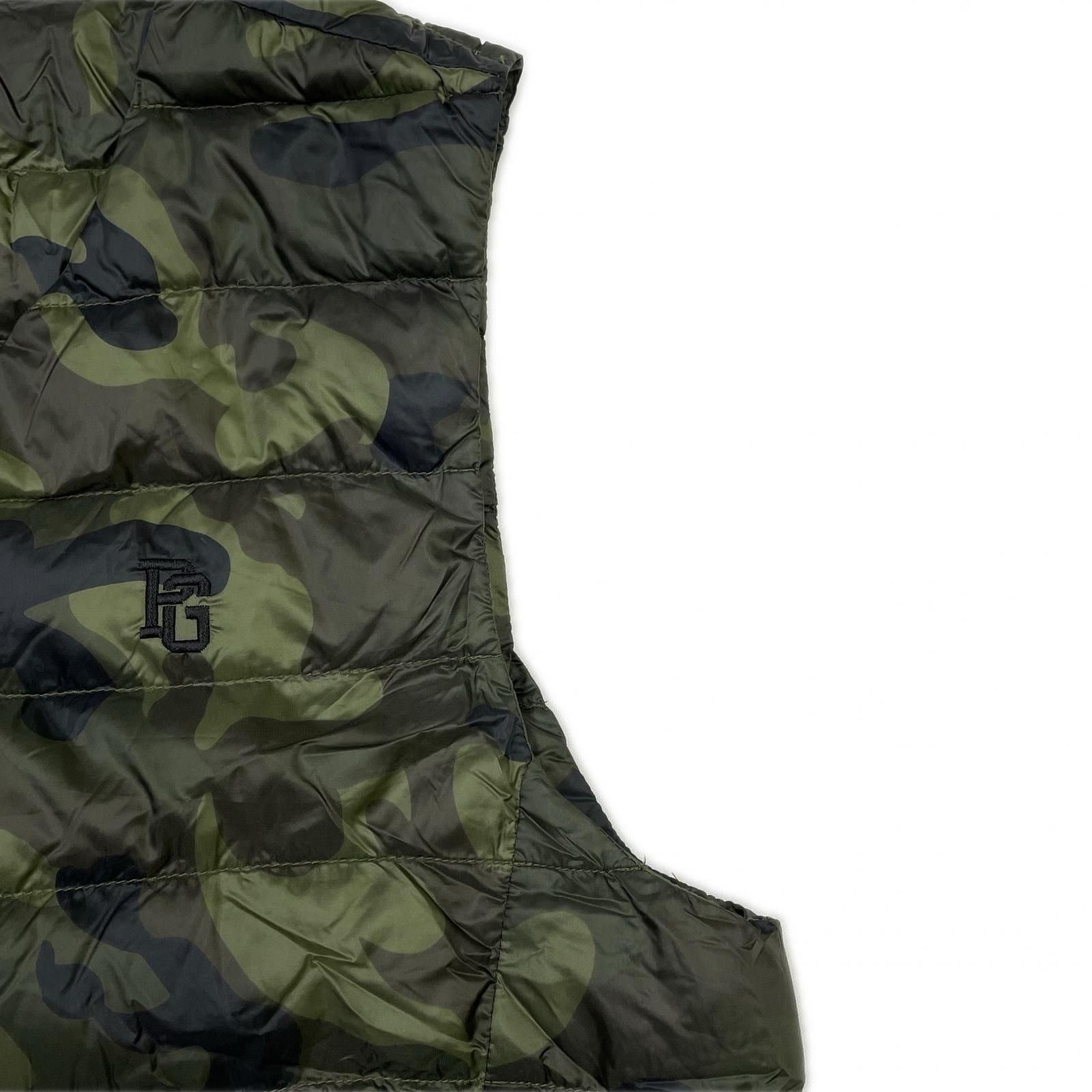 メンズ パーリーゲイツ PEARLY GATES ダウンベスト 4(M) カーキ系