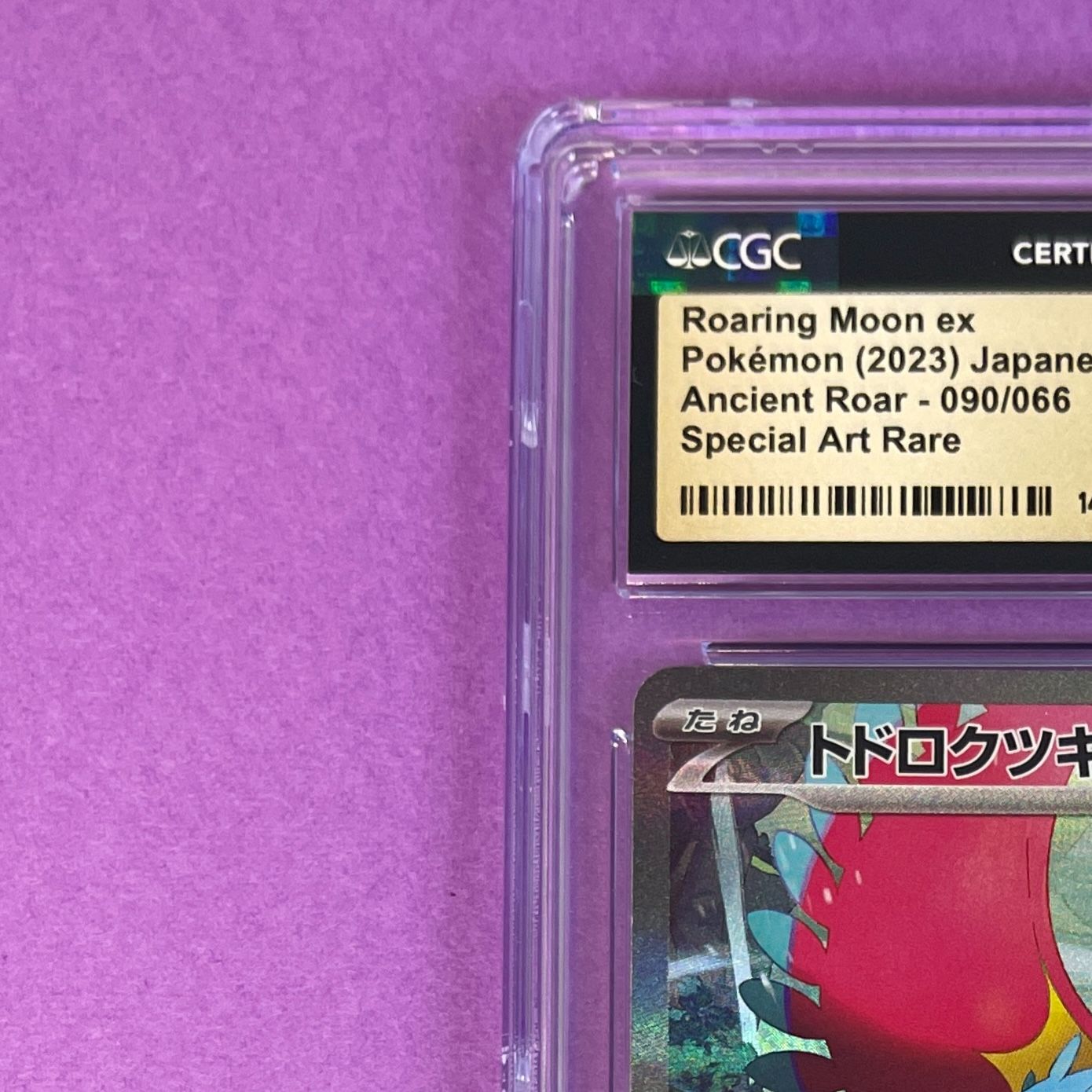 CGC 10 トドロクツキex sv 4 K 090 066 SAR ポケモンカード 古代の咆哮 ポケカ Pokemon Card C 60812 B