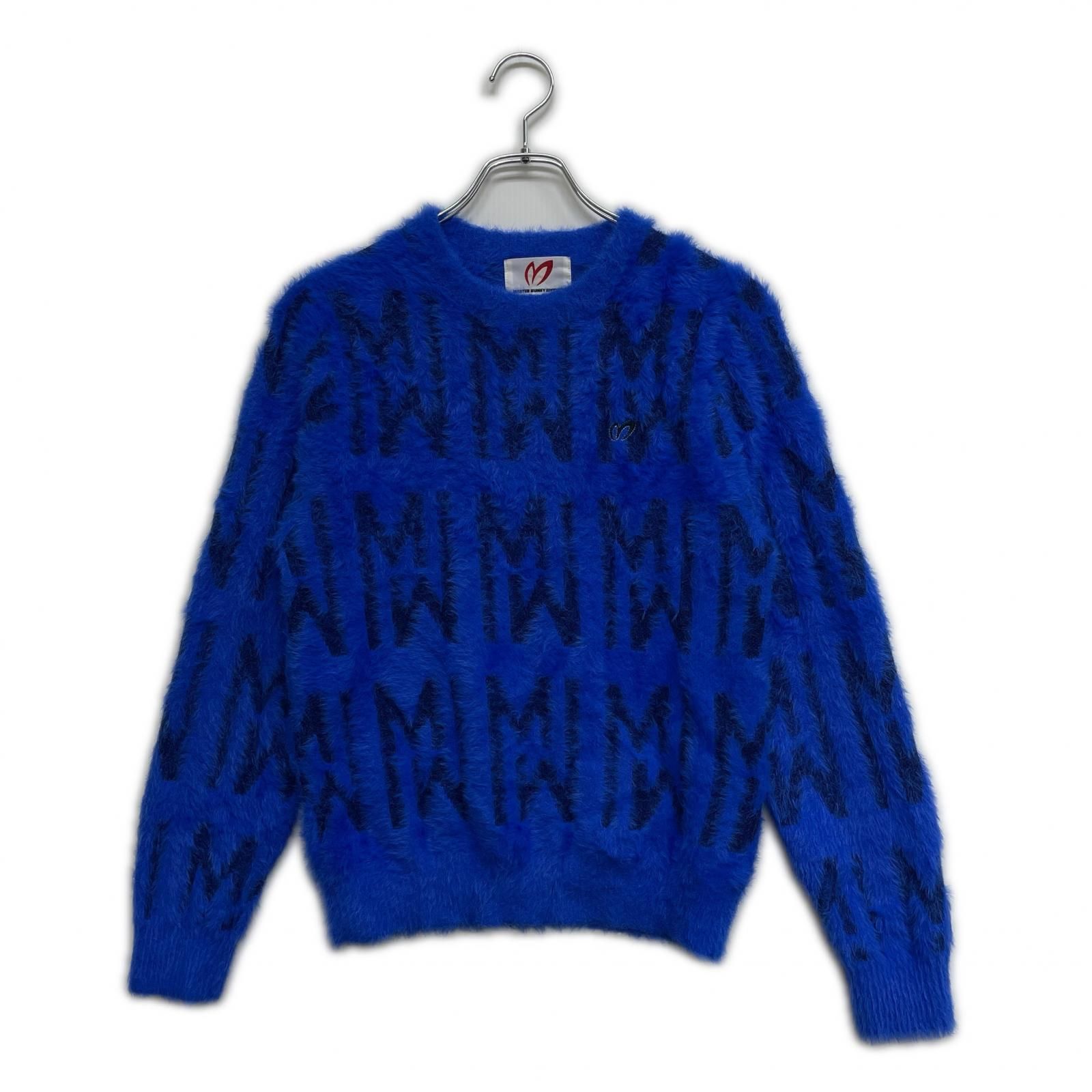 レディース マスターバニーエディション MASTER BUNNY EDITION セーター 0 S ブルー ジャガード 総柄