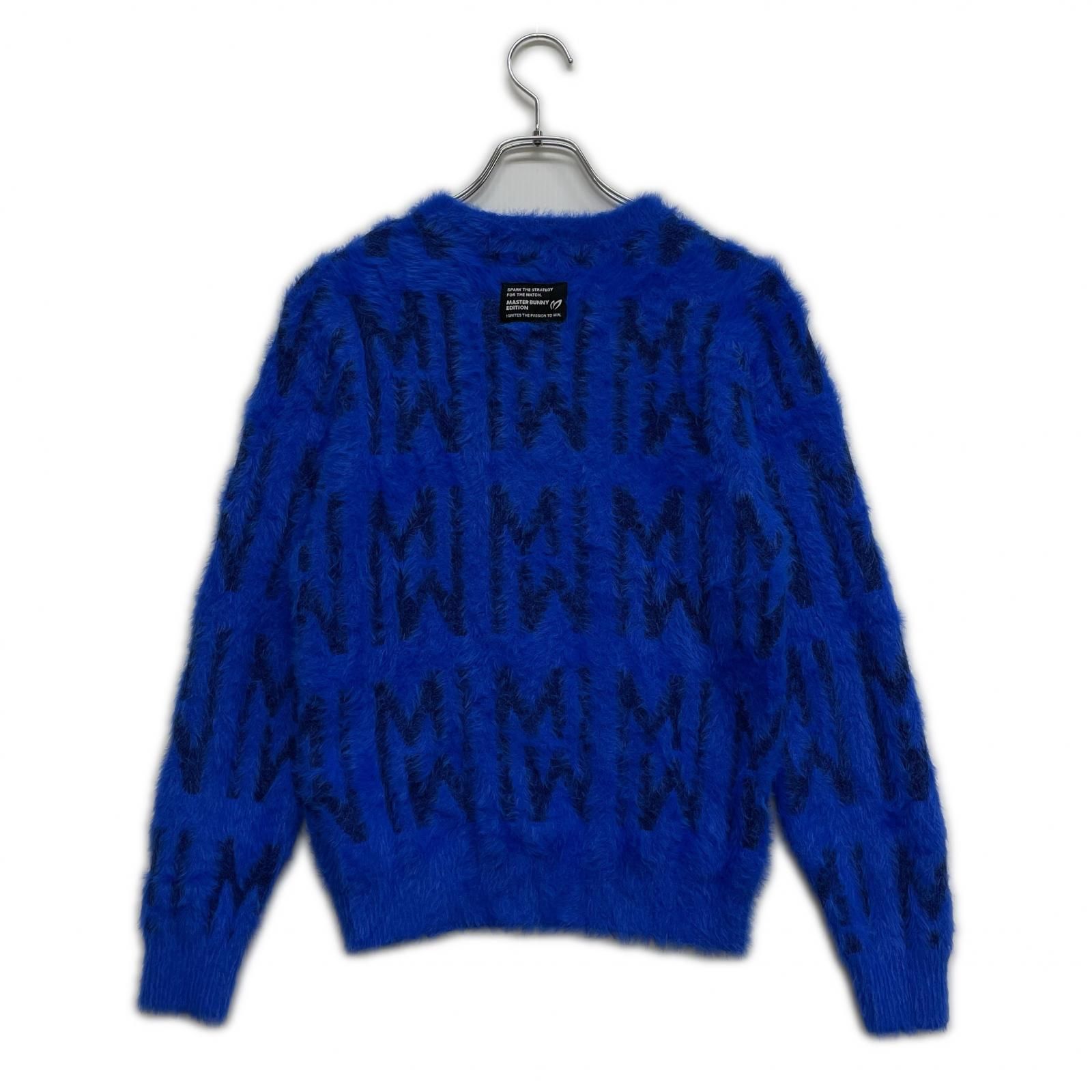 レディース マスターバニーエディション MASTER BUNNY EDITION セーター 0 S ブルー ジャガード 総柄