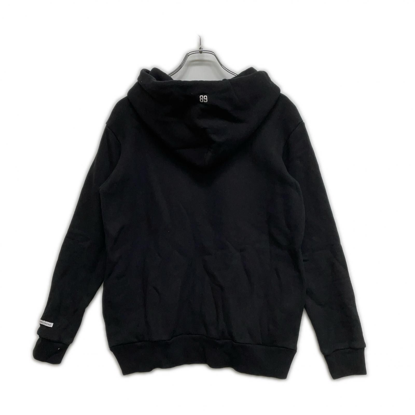 レディース パーリーゲイツ PEARLY GATES パーカー 1 M 黒 ブラック 裏起毛