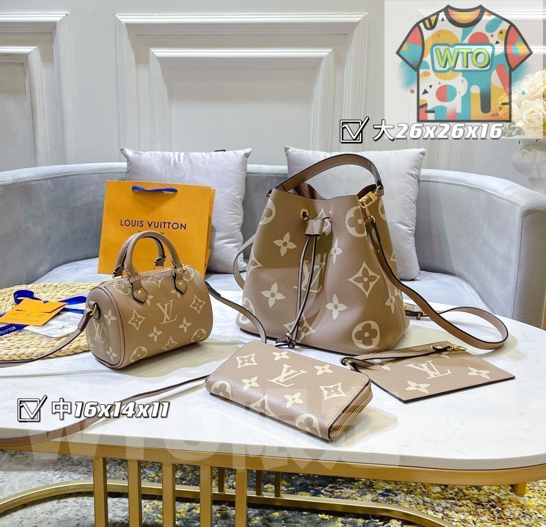 価格 LOUIS VUITTON ルイヴィトン ショルダーバッグ ハンドバッグ 財布 3点セット| | --WTO輸入3