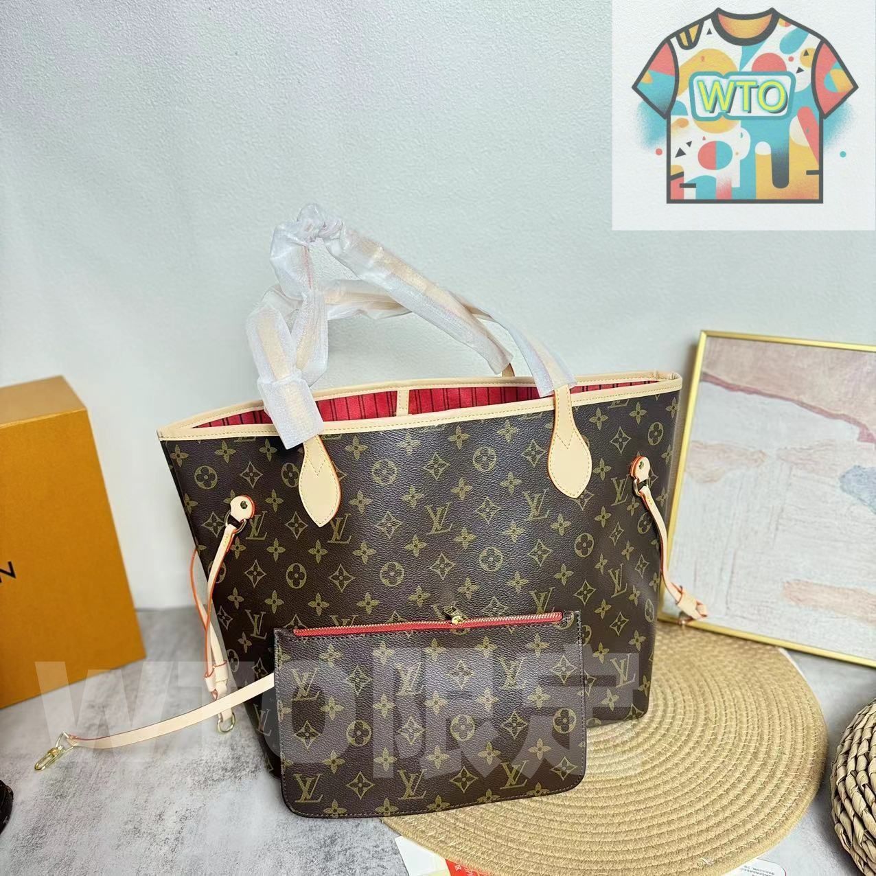  LOUIS VUITTON ルイヴィトン トートバッグ ショルダーバッグ 財布 3点セットバッグ｜ ｜ --WTO輸入3 ハンドバッグ バッグ