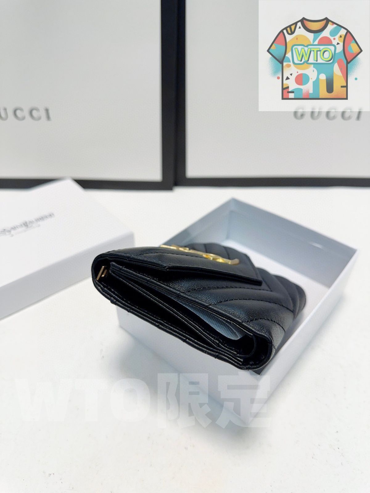  サンローラン財布 財布 両用カードバッグ カード キーケース -WT 0輸入 三つ折り財布 折り財布