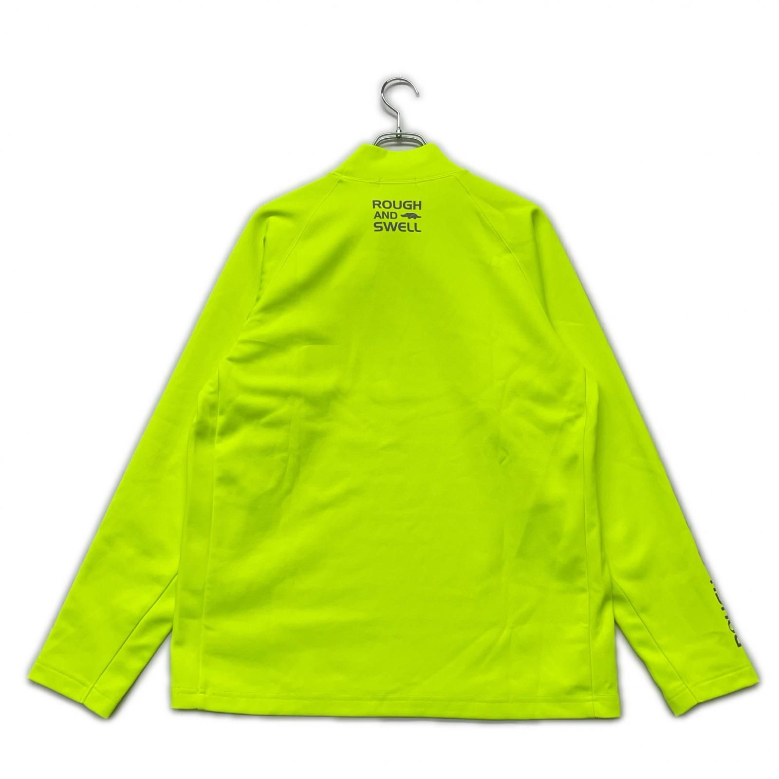 メンズ ラフ＆スウェル rough&swell カットソー L ネオンカラー 長袖