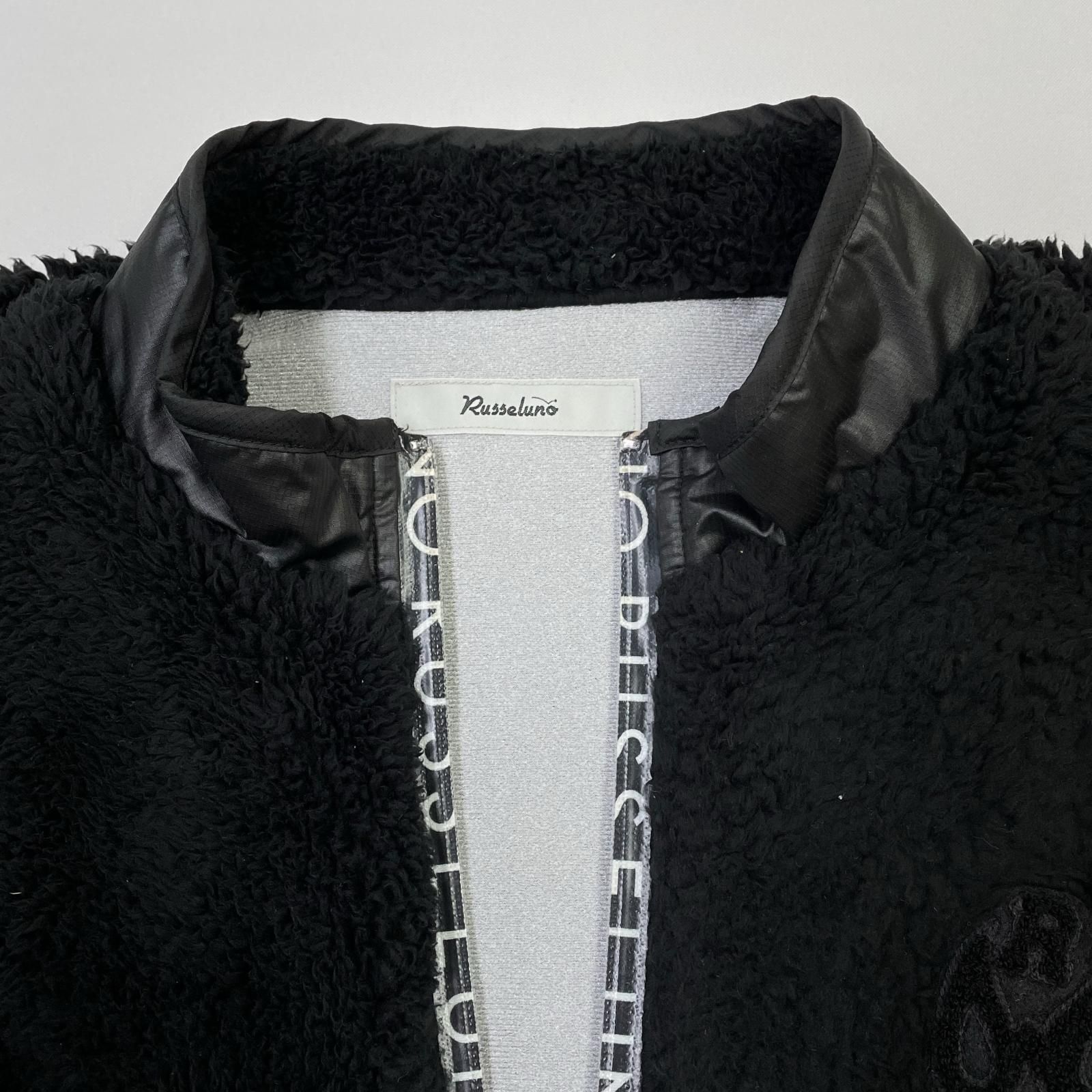 中古 メンズ ラッセルノ RUSSELUNO ベスト 6(LL) 黒系 ブラック ボア