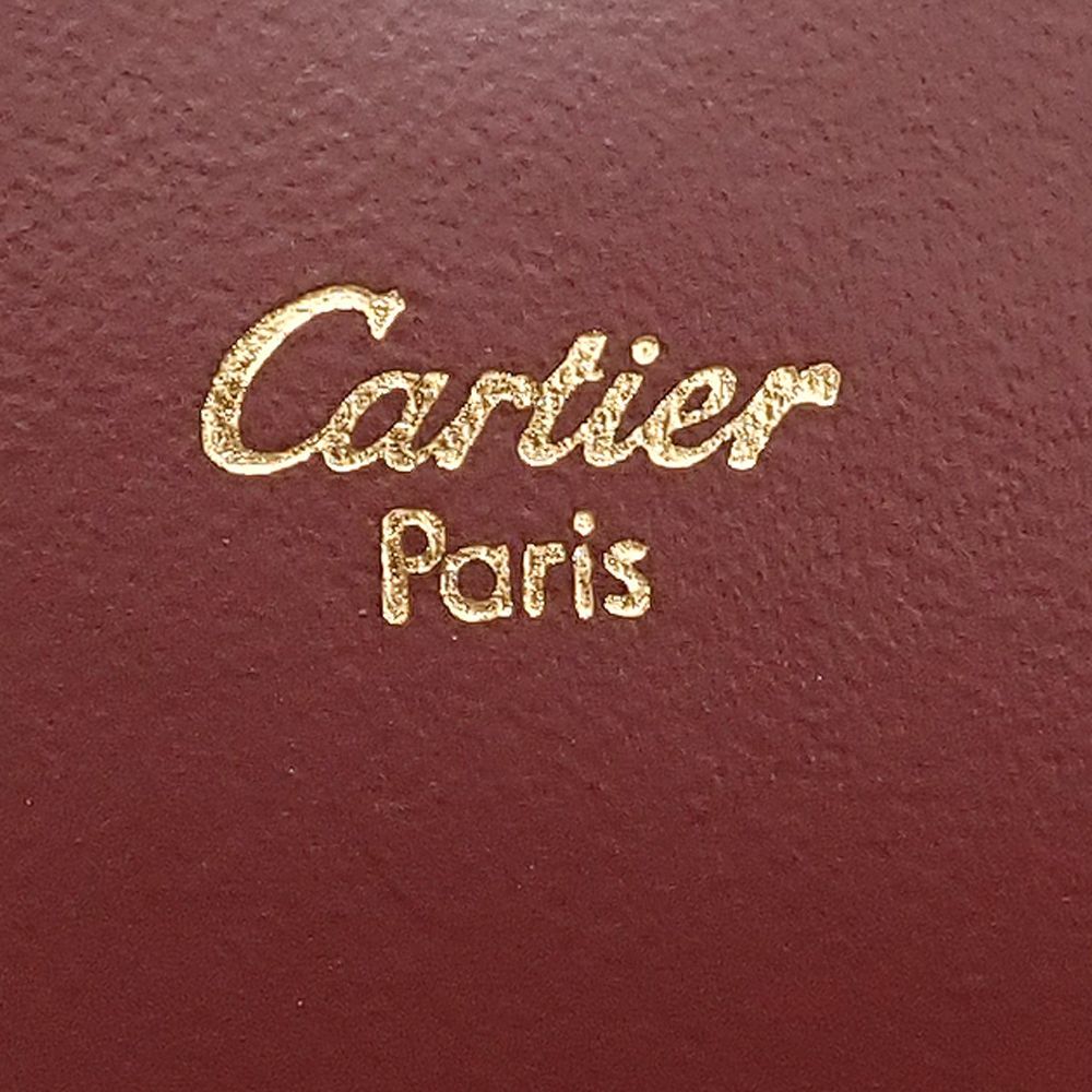 ボルドー ゴールド金具