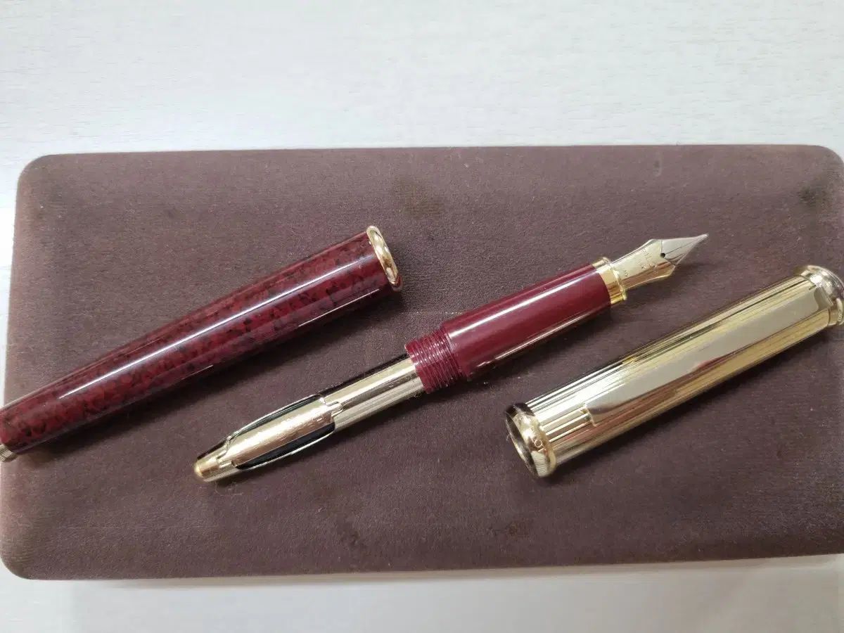 部品用パイロット ローズウッド 14 k万年筆