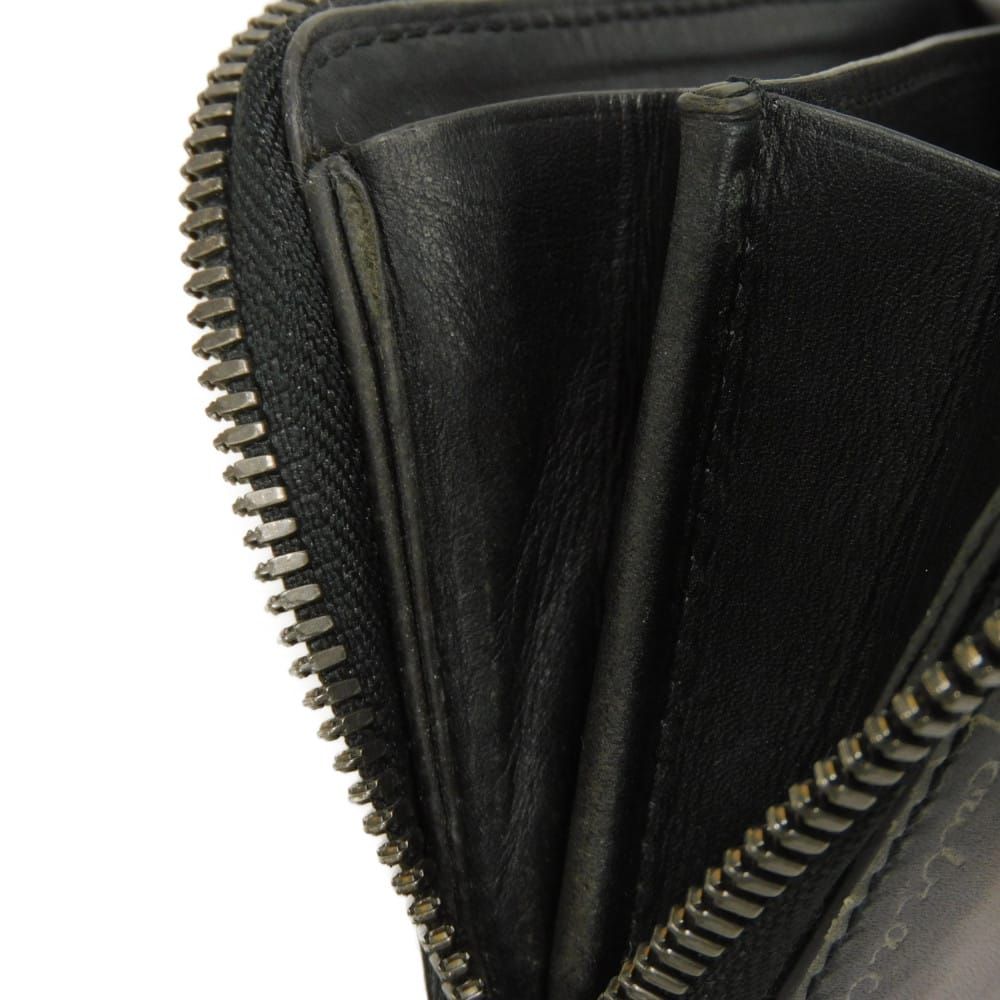 スクリットレザー ジップ