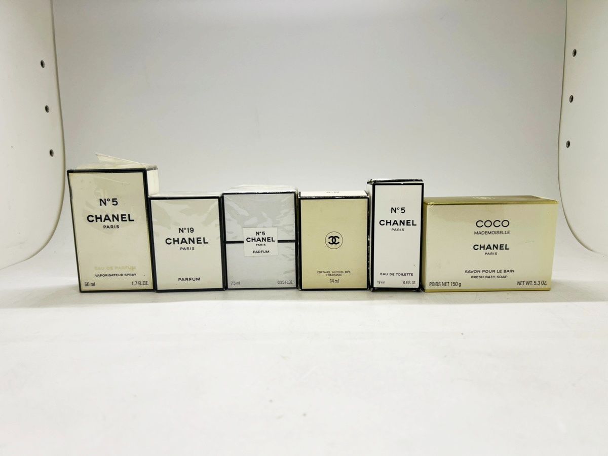 まとめ販売 CHANEL シャネル 香水 石鹸 6点セット 3点 み3点