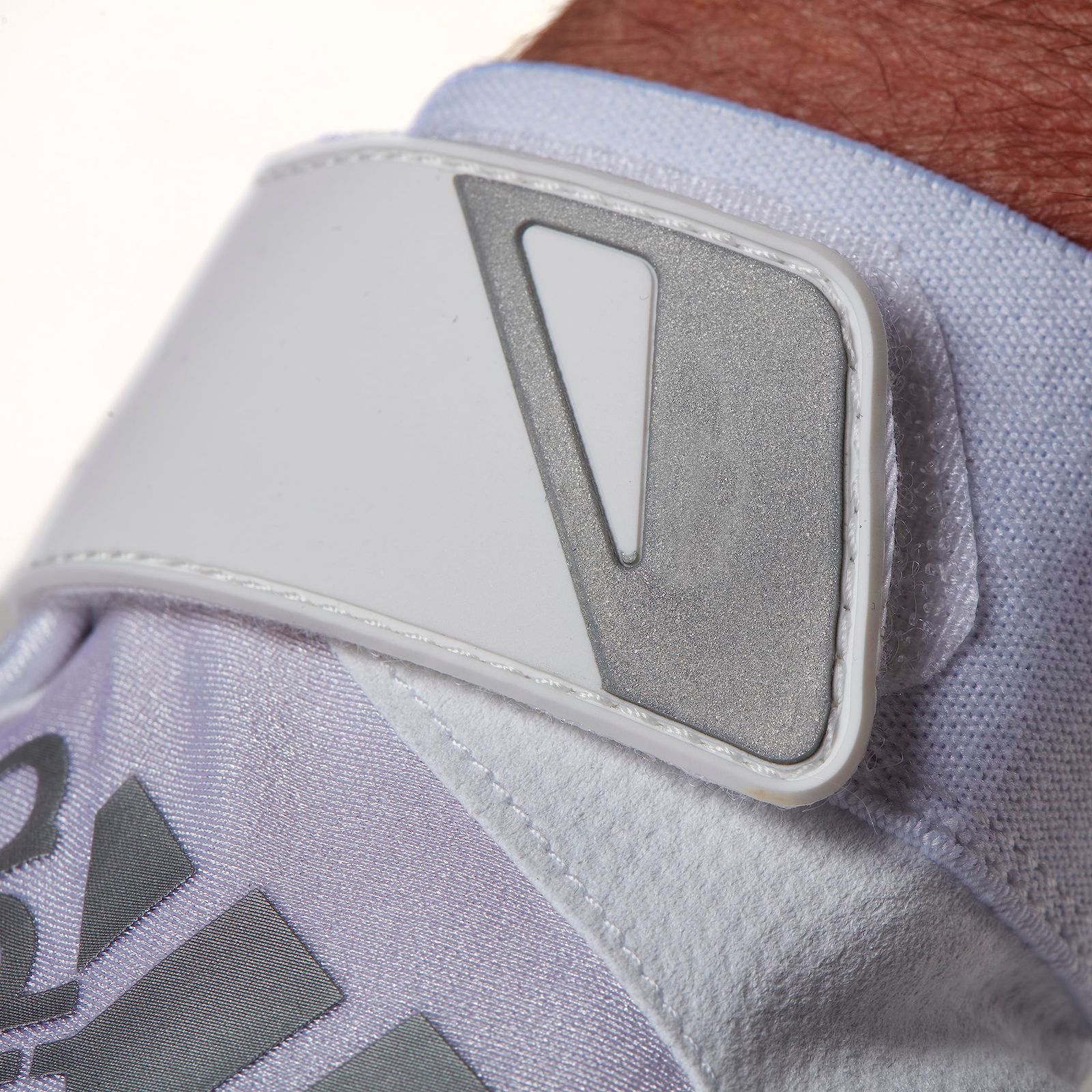  adidas Diamond King 3.0 レザーバッティンググローブ ホワイト シルバー XL X-Large その他 野球