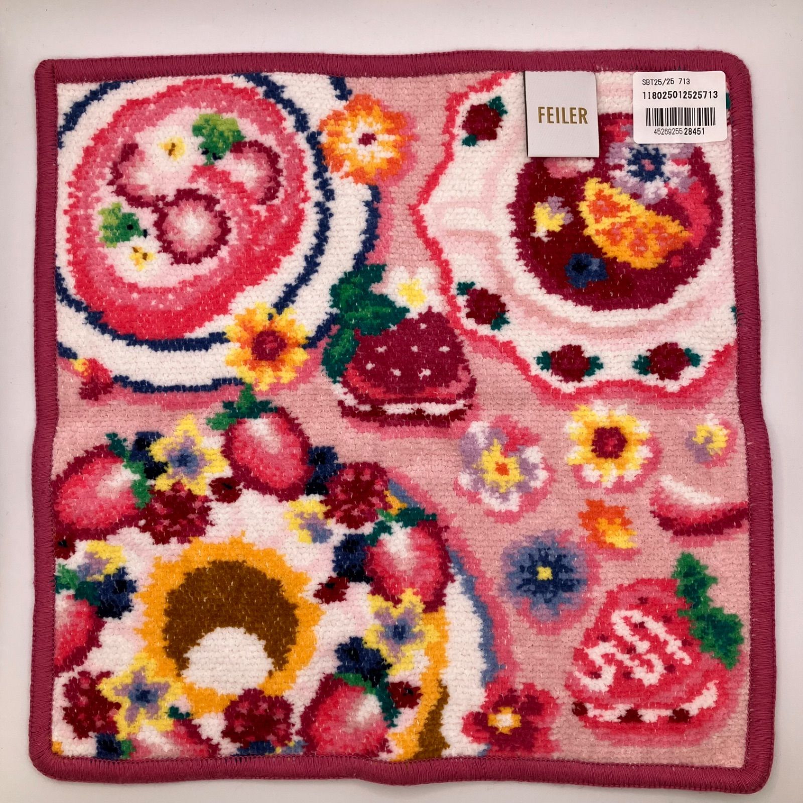 フェイラー タオルハンカチ　ストロベリーティータイム ストロベリーティータイム ハンカチ | フェイラー(FEILER) | マルイ