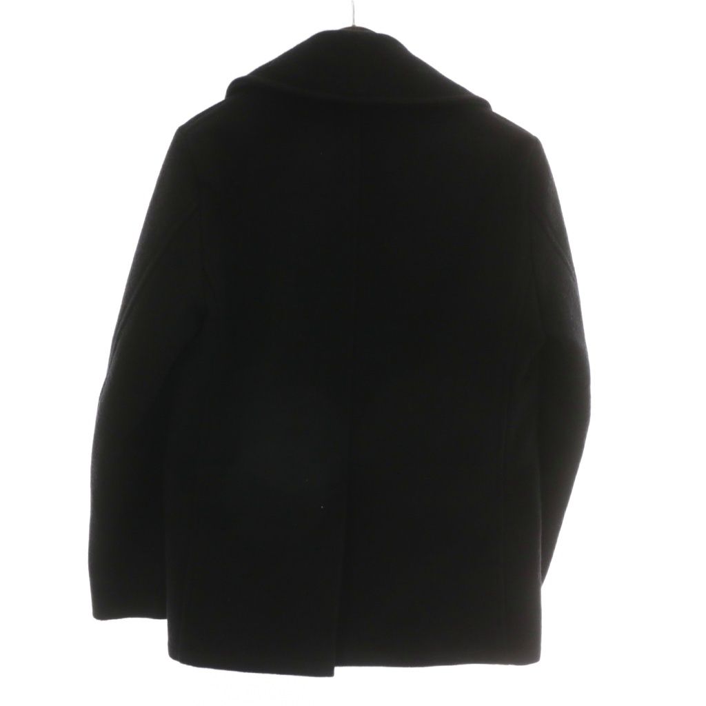 フィデリティ FIDELITY PEA COAT Pコート ピーコート アウター ウール ショート S 黒 ブラック XZ GY01