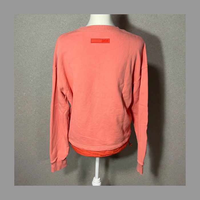 美品 23SS DIOR ネックロゴ プルオーバースウエット シャツ サイズM 美品 23SS DIOR ネックロゴ プルオーバースウエット シャツ サイズM